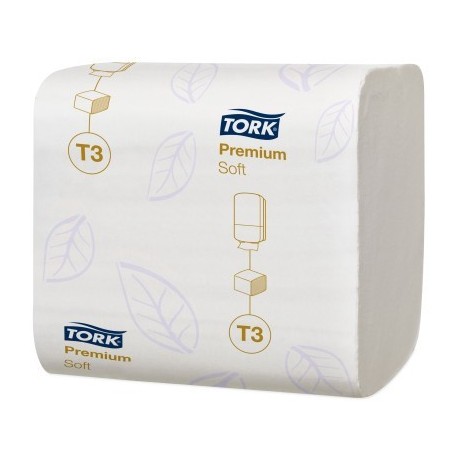 PAPIER TOILETTE FEUILLE A FEUILLE TORK PREMIUM (114273) x30