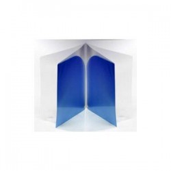 POCHETTE TRANSLUCIDE A4 4 VOLETS ASS x 6
