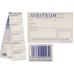 CARNET VISITEURS