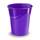 CORBEILLE A PAPIER CEPPRO GLOSS VIOLET 14l