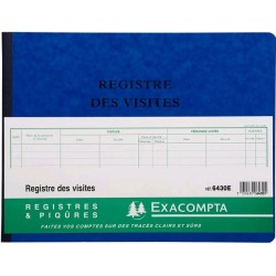 REGISTRE DES VISITES  EXA  6430