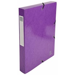 BOÎTE DE CLASSEMENT DOS DE 4 CM IDERAMA VIOLET 59926E