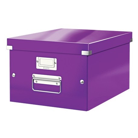  BOITE DE RANGEMENT CLICK AND STORE A4 VIOLET 60440062