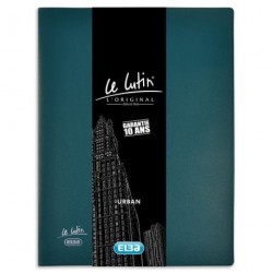 PROTEGE DOCUMENT LUTIN URBAN 60 VUES BLEU PETROLE 400091669