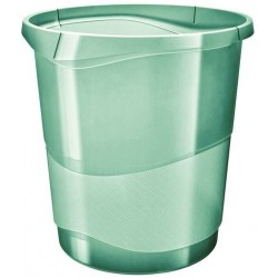 CORBEILLE A PAPIER 14L COLOUR'ICE VERT 626290