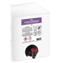 GEL HYDRO ALCOLIQUE 5L +ROBINET