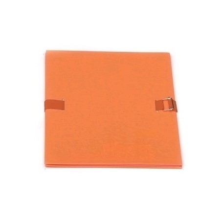 CHEMISE EXTENSIBLE FORMAT 24x32 FERMETURE PAR SANGLE ORANGE