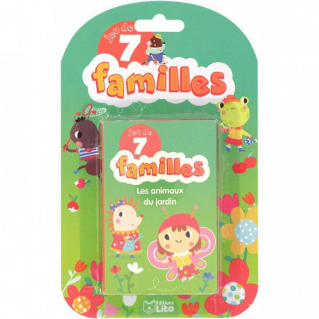 JEU DES 7 FAMILLES ANIMAUX JARDIN