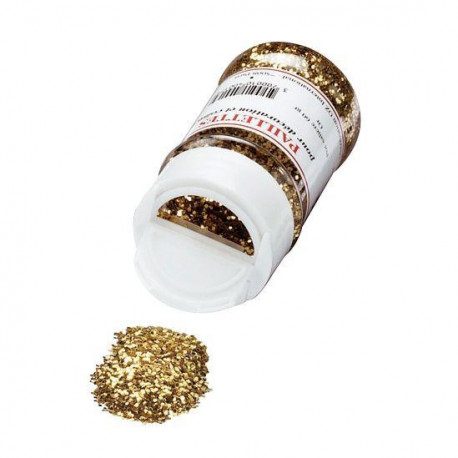 PAILLETTES SCINTILLANTES OR POT DE 60G