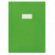 PROTÈGES-CAHIER *LOT DE 10* 21/100ÈME 21X29,7CM PVC VERT