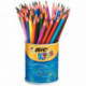 CRAYONS DE COULEUR EVOLUTION *POT DE 60* COULEURS ASSORTIS