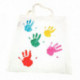 SACS SHOPPING COTON BLANC À DÉCORER 37X42 CM PACK 12 PIÈCES L515000