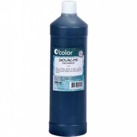 GOUACHE LIQUIDE 1 LITRE NOIR