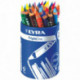 CRAYONS DE COULEUR LYRA TRIPLE ONE POT DE 36