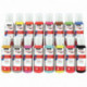 CARTON DE 16 FLACONS 150ML DE GOUACHE PRIMACOLOR COULEURS ASSORTIES