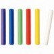 LOT 6 BÂTONS RELAIX PVC 30CM COULEURS ASSORTIES