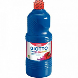 FLACON DE 1L DE GOUACHE LIQUIDE GIOTTO, BLEU FONCÉ