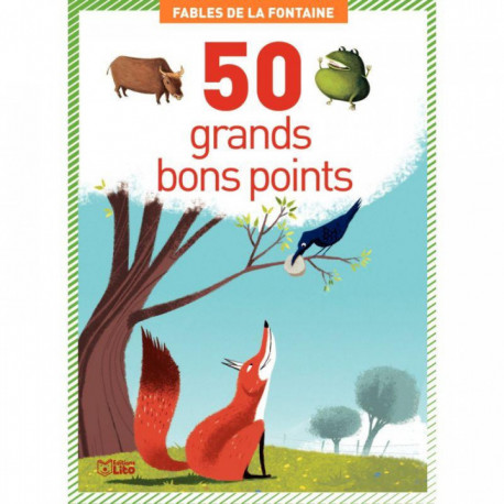 BOITE DE 50 GRANDES IMAGES FABLES DE LA FONTAINE