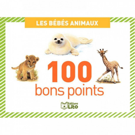 BOITE DE 100 IMAGES LES BÉBÉS ANIMAUX