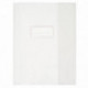 PAQUET DE 10 PROTÈGES-CAHIER ÉPAISSEUR 21/100ÈME 17X22CM PVC CRISTAL INCOLORE