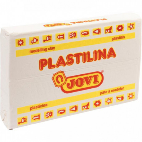 PAIN DE 350 GRAMMES DE PLASTILINA BLANC