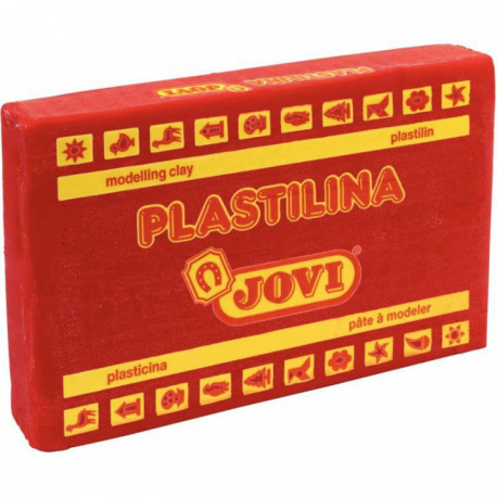 PAIN DE 350 GRAMMES DE PLASTILINA ROUGE