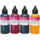 BOÎTE DE 4 FLACONS DE 60ML DE COLORANT POUR PÂTE À SEL