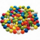 SACHET DE 100 BOULES EN CELLULOSE DIAMÈTRE 18 MM COULEURS ASSORTIES