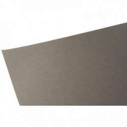 PAQUET DE 10 FEUILLES PAPIER DESSIN COULEUR FORMAT 50X65 CM 160 G GRIS ARDOISE