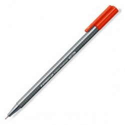 STYLO FEUTRE FIN FINELINER TRIPLUS ROUGE