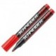 MARQUEUR PERMANENT POINTE OGIVE 130 ROUGE