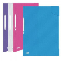 POCHETTES COIN PP  HAWAI A4 P/50F  ASS RIGIDE TIENT DEBOUT   PQT4    ELBA 40