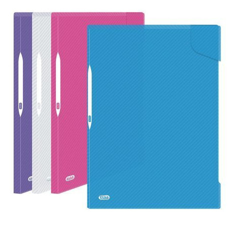 POCHETTES COIN PP  HAWAI A4 P/50F  ASS RIGIDE TIENT DEBOUT   PQT4    ELBA 40