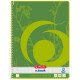 CAHIER SPIRALE   A4 70g 160 pages 5X5 RECYCLE 4TROUS