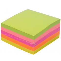 bloc cube   51x51 250 feuilles par bloc Assorties