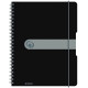 CAHIER A4+ ORGANISER 160P 80G 4TROUS COUV PP +ELAST 5X5