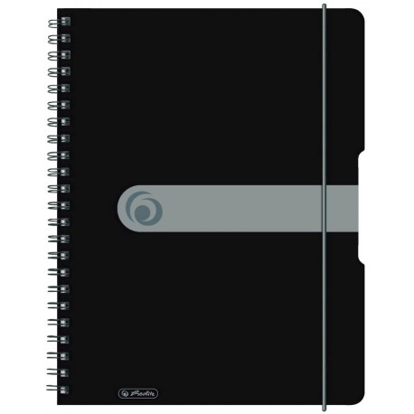 CAHIER A4+ ORGANISER 160P 80G 4TROUS COUV PP +ELAST 5X5