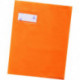 PROTEGE-CAHIERS 17x22 12/100 ORANGE  HAMELIN 400021211