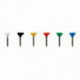 BOÎTE DE 100 ÉPINGLES DE SIGNALISATION 5 MM ASSORTIES