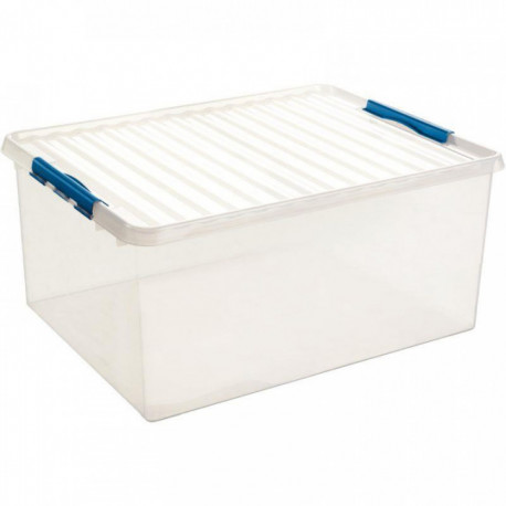 BOÎTE DE RANGEMENT TRANSPARENT 120 LITRES