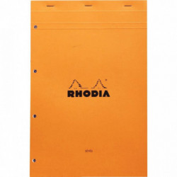 BLOC A4+ 80G SEYES PERFOREE 24X32  RHODIA PEFC FAB France 