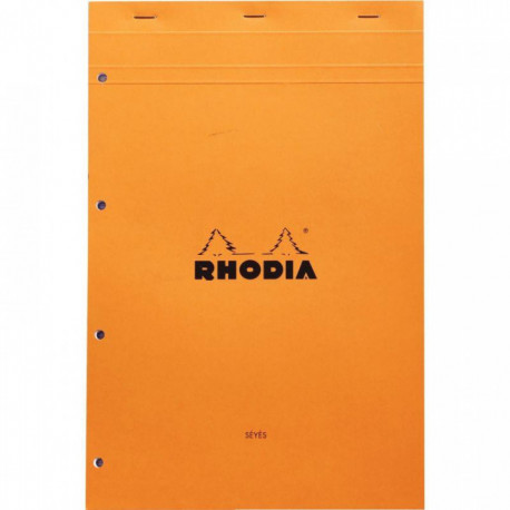 BLOC A4+ 80G SEYES PERFOREE 24X32  RHODIA PEFC FAB France 