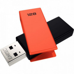 CLÉ USB EMTEC BRICK 2.0 C350 128 GO ORANGE