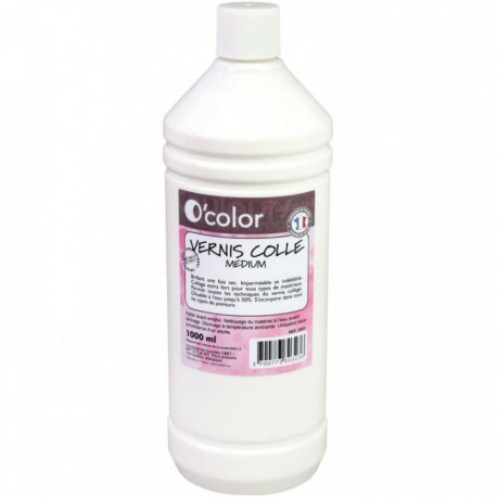 FLACON 1L DE VERNIS COLLE OCOLOR