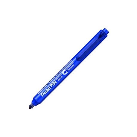 MARQUEUR PERMANENT  PENTEL RETRACTABLE NXS15 BLEU