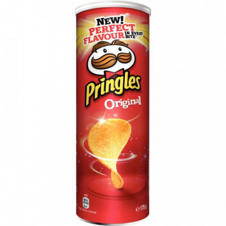 BOÎTE DE PRINGLES ORIGINAL 175 GRAMMES