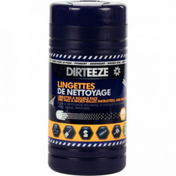 LINGETTES DÉSINFECTANTES DOUBLE FACE MAINS/OUTILS/SURFACE DIRTEEZE BTE 80