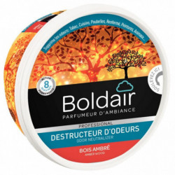 DESODORISANT Boldair gel destr.d'odeurs BOIS AMBRE 300gr