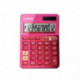 CALCULATRICE DE BUREAU LS123K ROSE