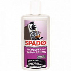 FLACON NETTOYANT DÉTARTRANT MACHINES EXPRESSO SPADO 250ML